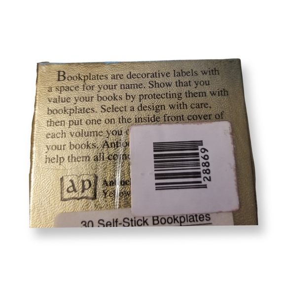 Vintage Antioch Publishing Company Leesa Whitten Designed Cat Bookplates - Picture 2 of 2